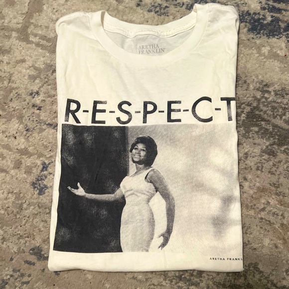 Aretha Franklin RESPECT t-shirt - Picture 1 of 6